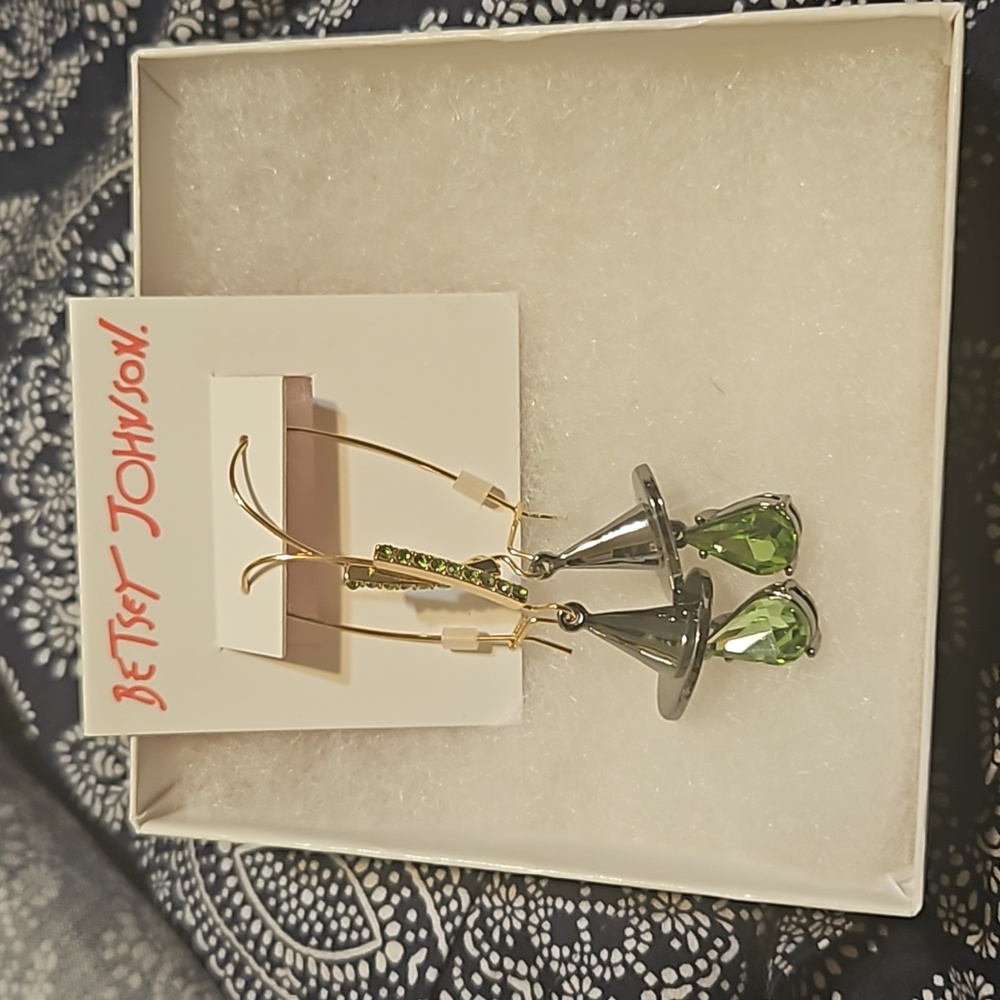 Betsey johnson earrings